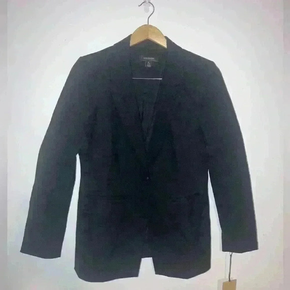 Halogen Black Blazer Jacket Women's Size 10 Petite - Picture 2 of 11